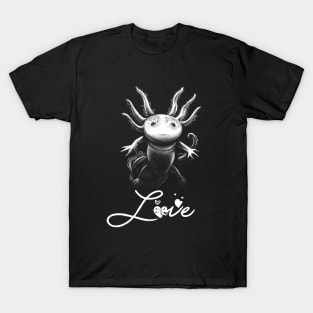 I Love You Axolotl T-Shirt